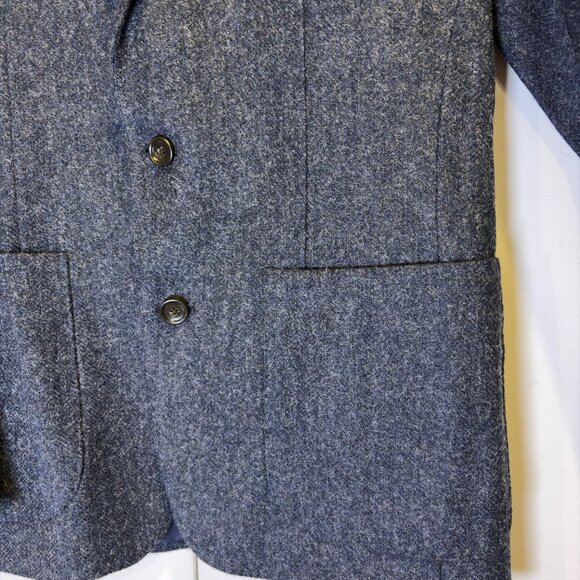 J Crew Ludlow British Wool-Cotton Suit Jacket - Picture 3 of 6